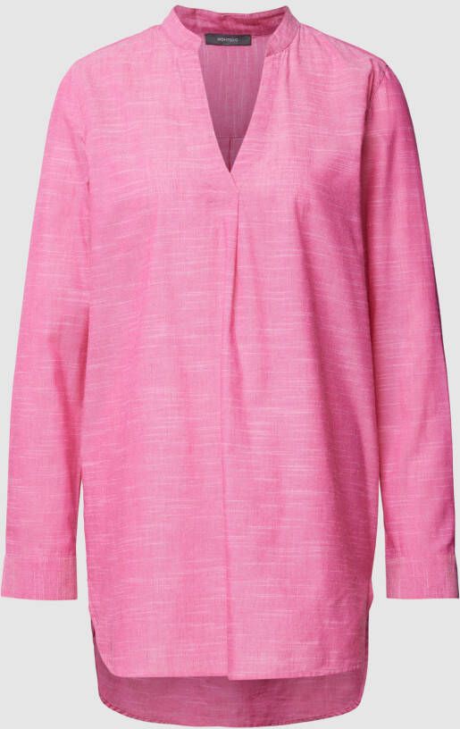 Montego Lange blouse met V-hals