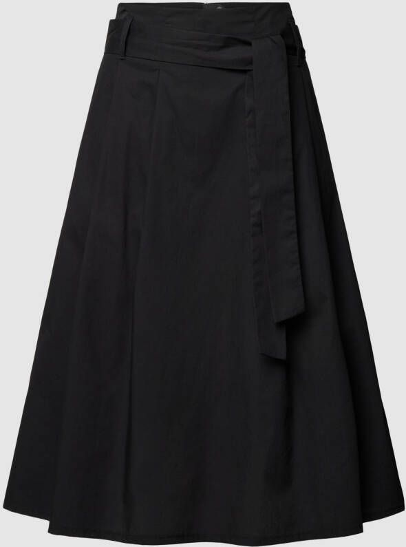Montego Midirok met stoffen ceintuur