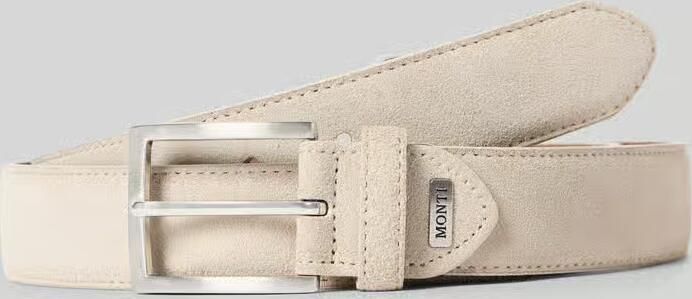 MONTI Leren riem met doornsluiting model 'MONTREAL'