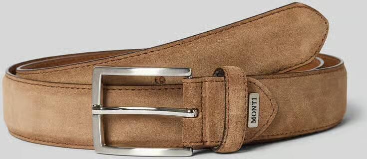 MONTI Leren riem met doornsluiting model 'MONTREAL'