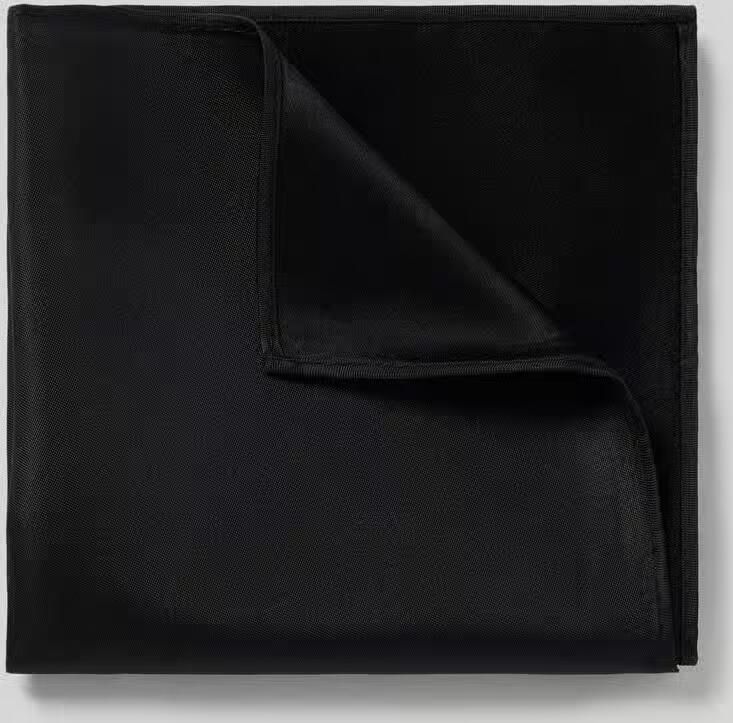 MONTI Pochet Renzo van zuiver zijde met elegante twillstructuur 30 x 30 cm - Foto 2