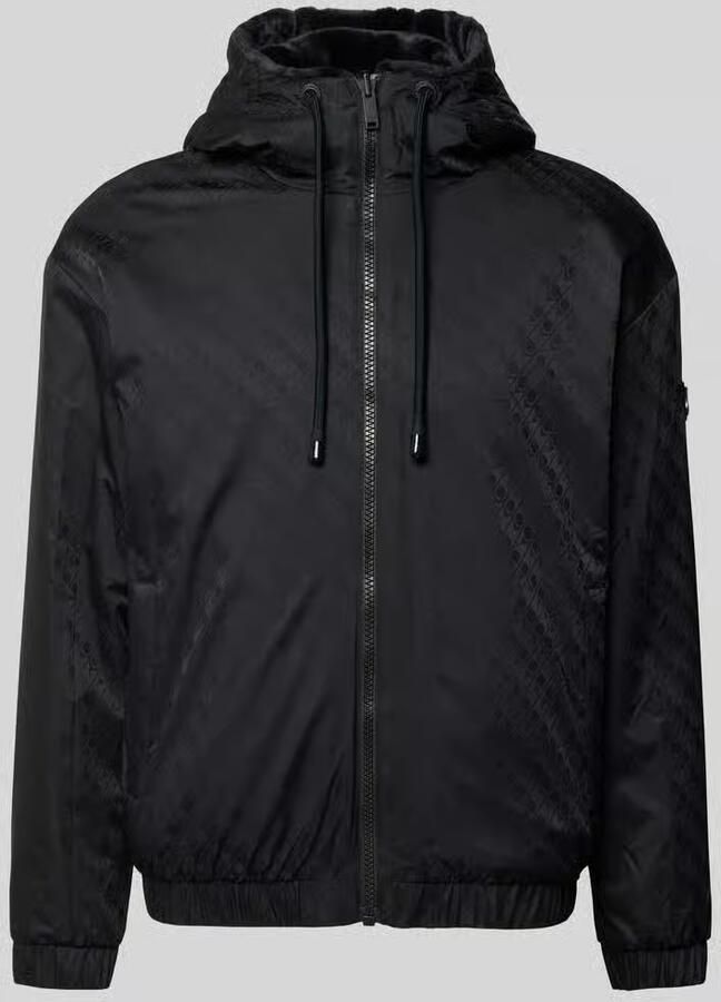 Moose Knuckles Regenjack met capuchon model 'Borden Mono Bunny'