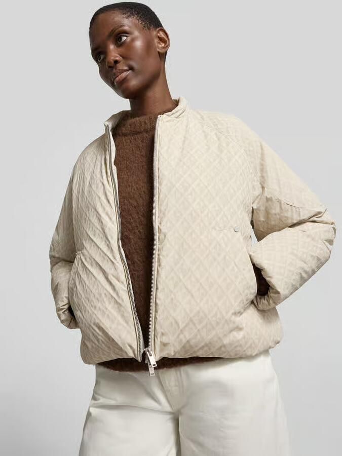 Moose Knuckles regular fit jack met all-over logoprint