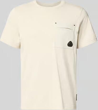 Moose Knuckles regular fit T-shirt met borstzak - Foto 2