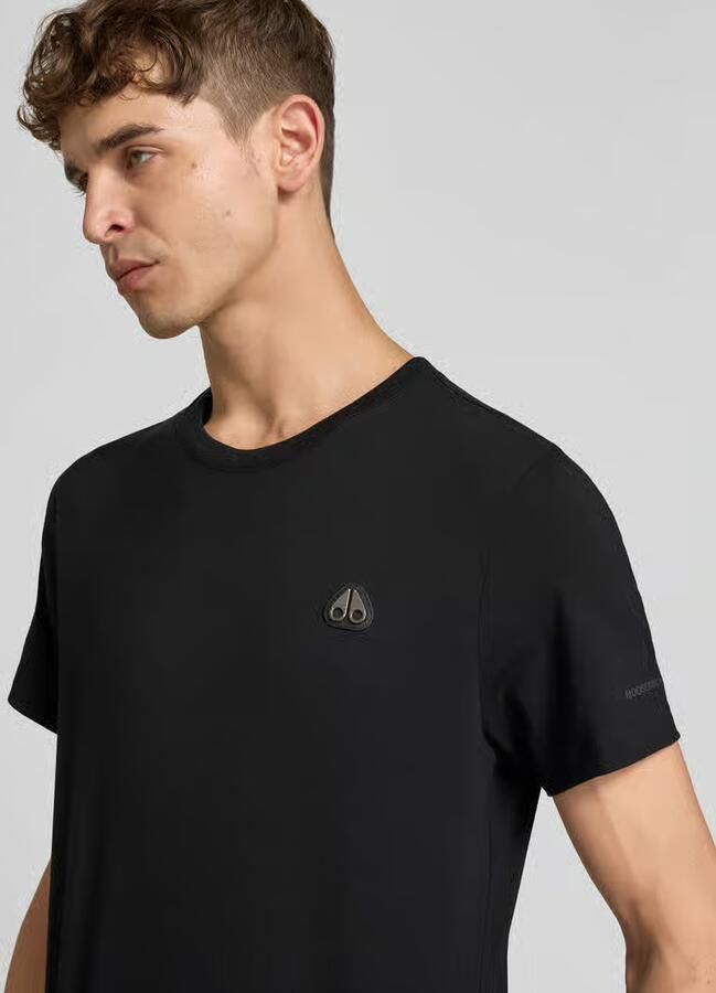 Moose Knuckles regular fit T-shirt met logodetail