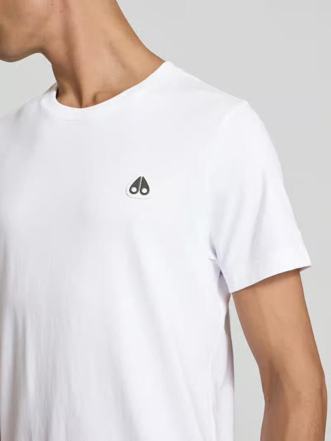 Moose Knuckles regular fit T-shirt met logodetail