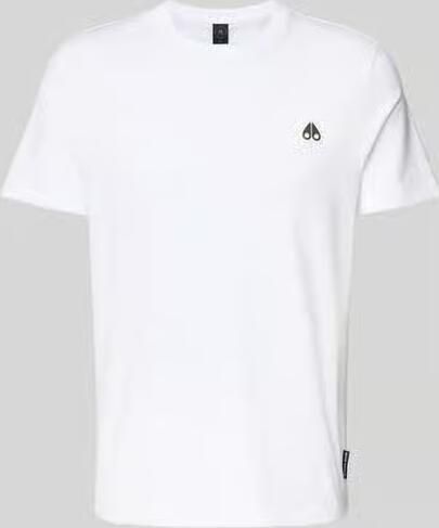 Moose Knuckles regular fit T-shirt met logodetail - Foto 2