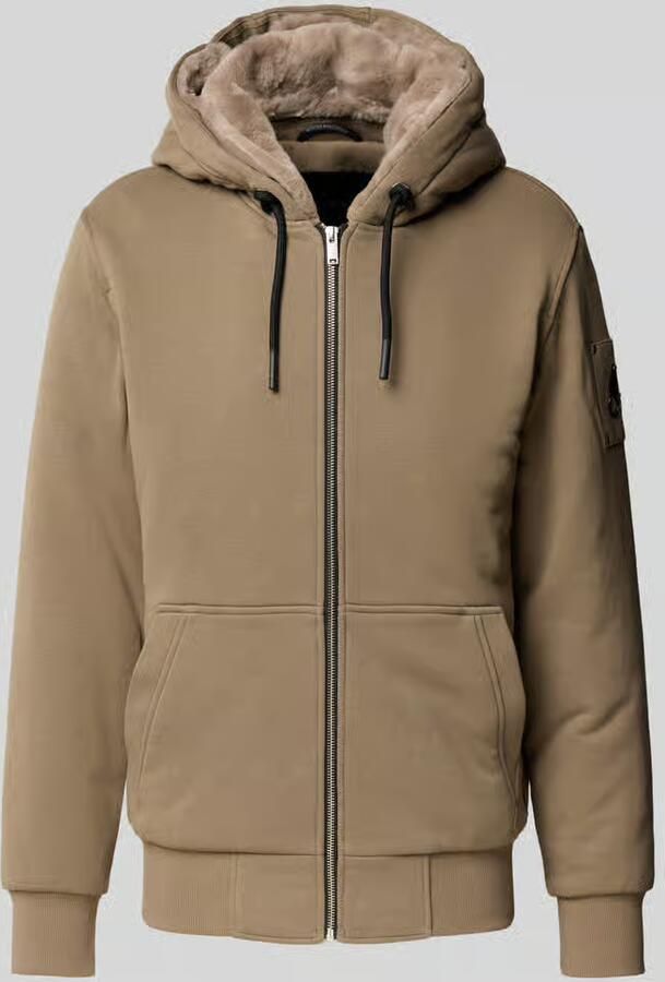 Moose Knuckles Sweatjack van katoenmix