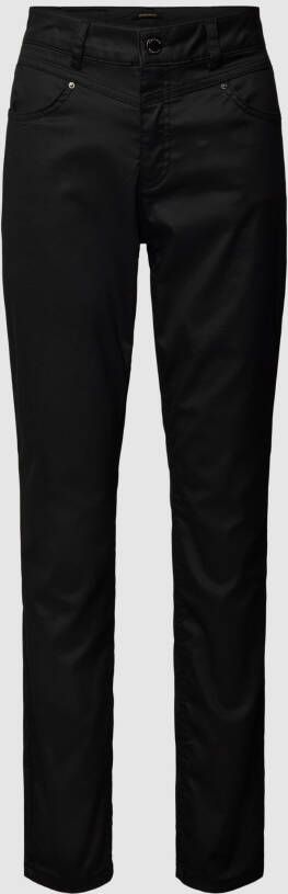 MORE & MORE Broek in leerlook