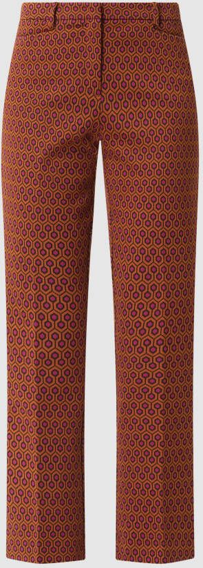 MORE & MORE Korte stoffen broek met viscose