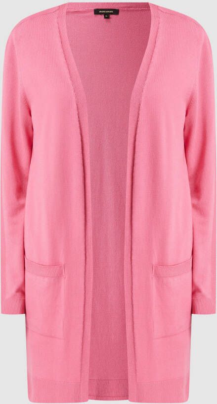 MORE & MORE Lange cardigan van viscose
