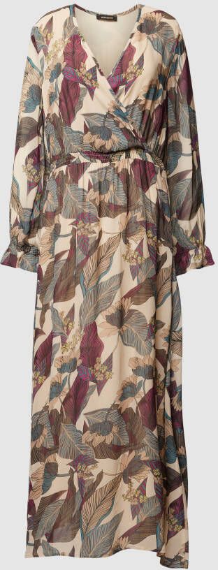 MORE & MORE Maxi-jurk met bloemenmotief
