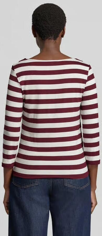 MORE & MORE 3 4-shirt met boothals - Foto 3