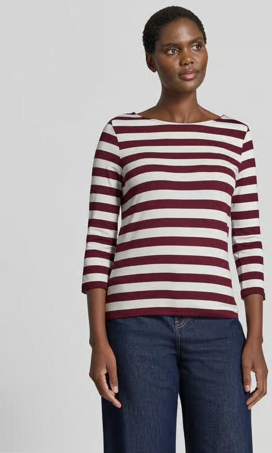 MORE & MORE 3 4-shirt met boothals - Foto 2
