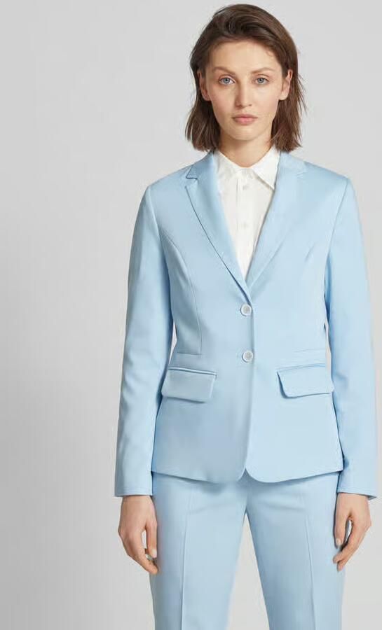MORE & MORE Blazer in effen design met paspelzakken - Foto 2