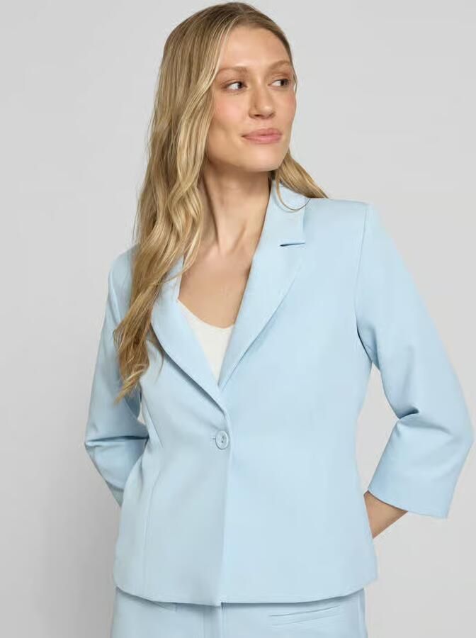 MORE & MORE Blazer met reverskraag en 3 4-mouw