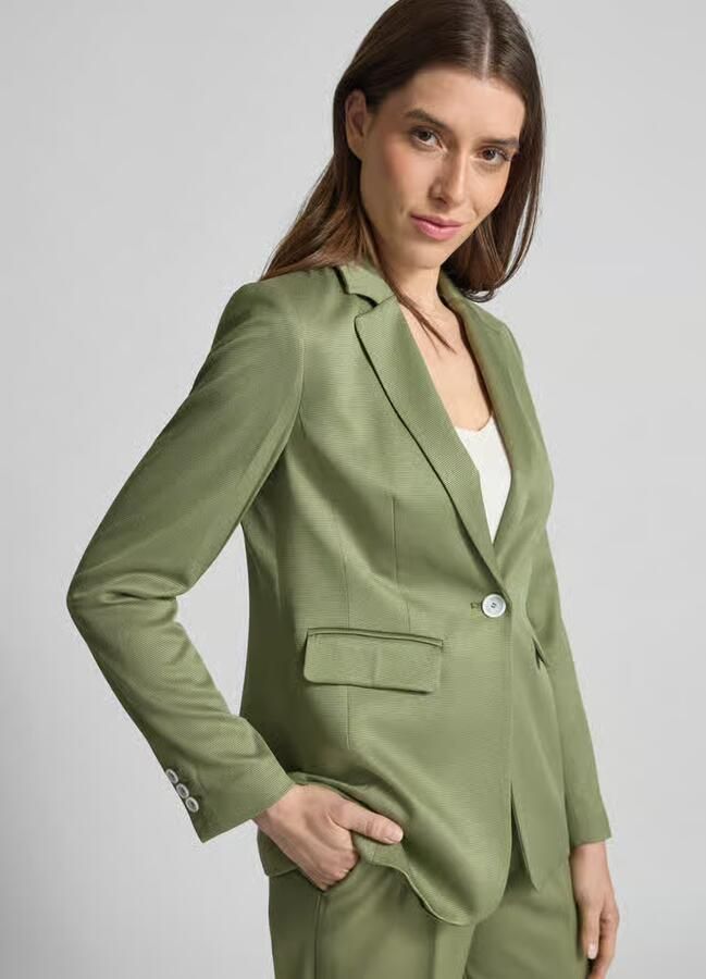 MORE & MORE Blazer met structuurmotief