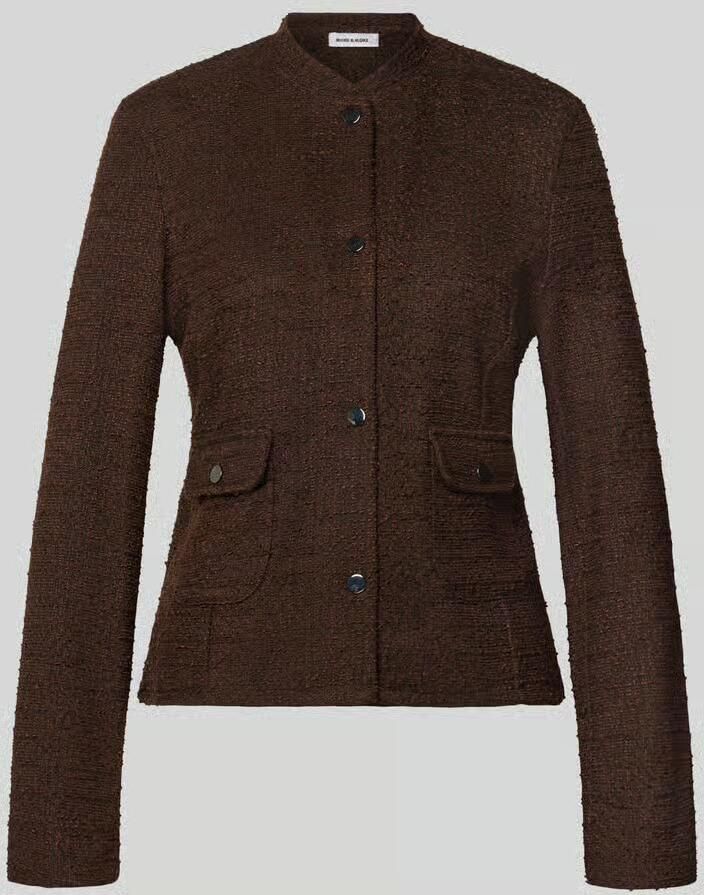 MORE & MORE Blazer met viscose in bouclé-look