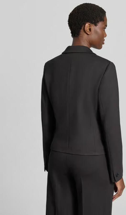 MORE & MORE Blazer van viscosemix met reverskraag - Foto 3