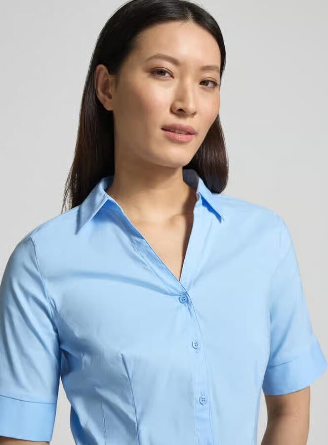 MORE & MORE Blouse met korte mouwen ontwerp