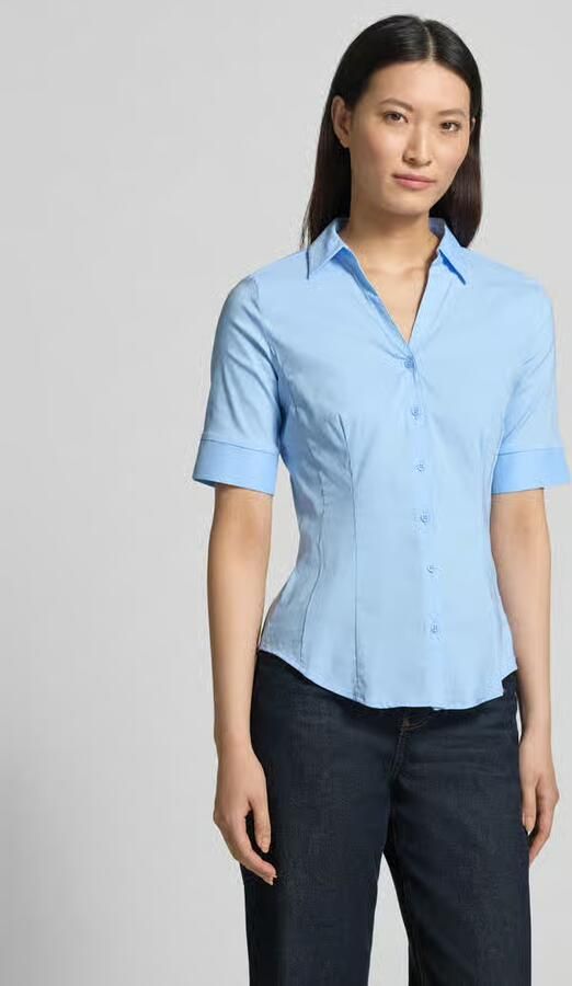 MORE & MORE Blouse met korte mouwen ontwerp - Foto 3
