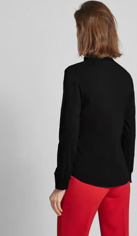 MORE & MORE Blouse met opstaande kraag