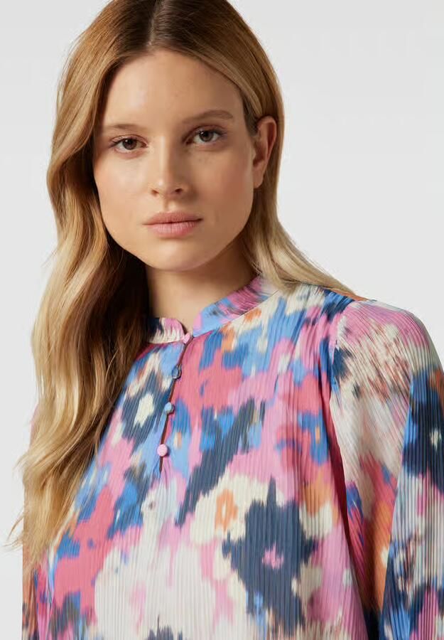 MORE & MORE Blouseshirt met all-over-print