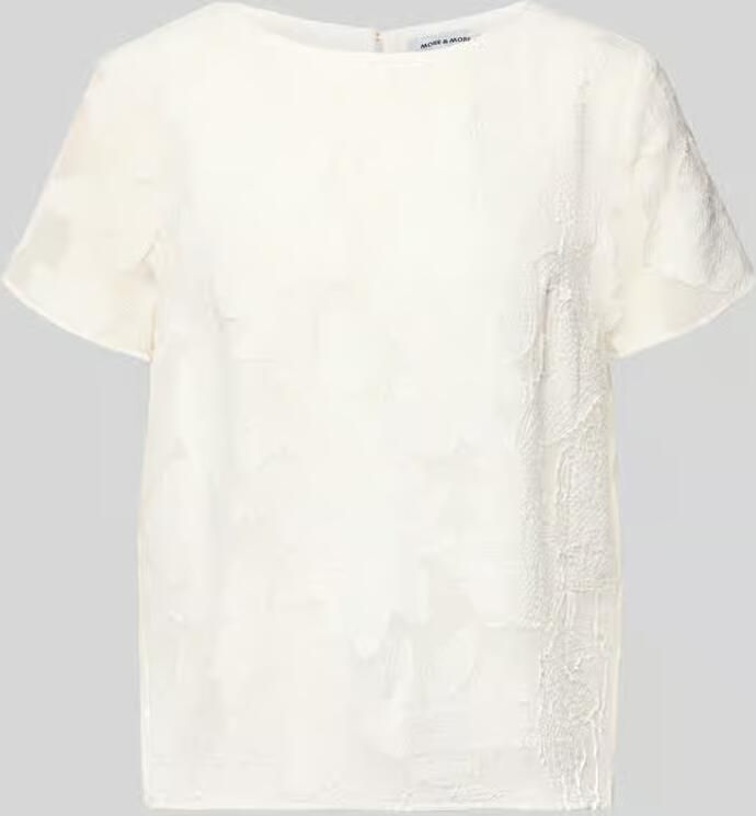 MORE & MORE Blouseshirt van viscosemix met structuurpatroon - Foto 2