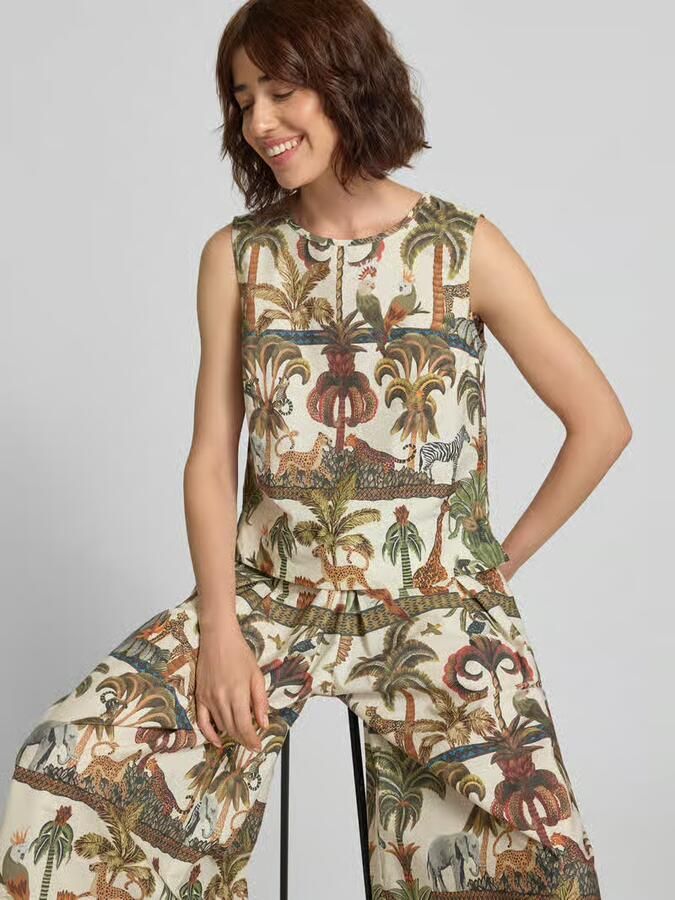 MORE & MORE Blousetop in All-over look