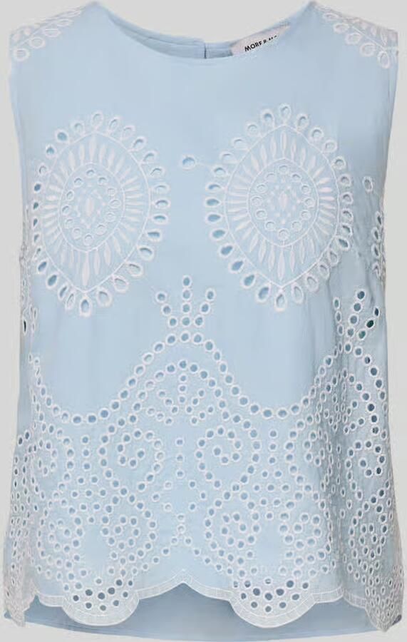 MORE & MORE Blousetop met broderie - Foto 2