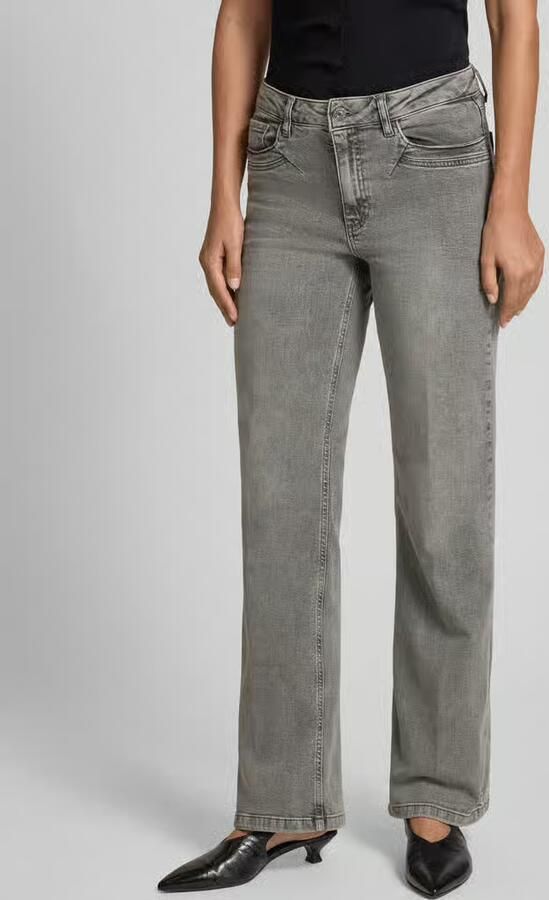 MORE & MORE Bootcut jeans met steekzakken