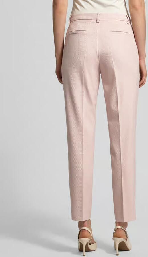 MORE & MORE Broek met persplooien en steekzakken