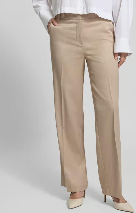 MORE & MORE broek met persplooien en steekzakken - Foto 3