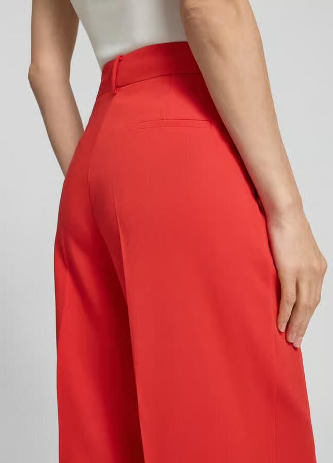 MORE & MORE Broek met persplooien