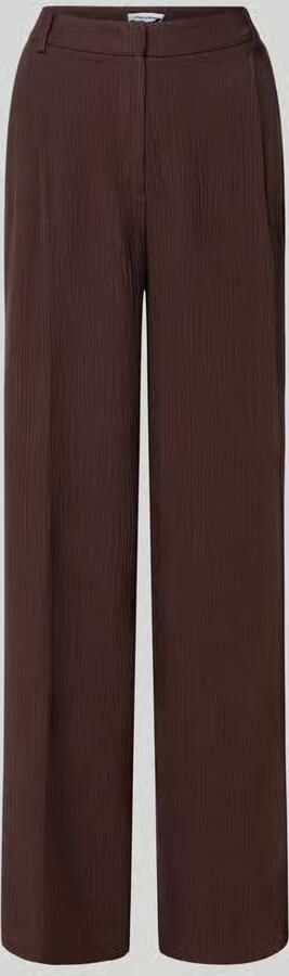 MORE & MORE Broek van viscosemix in kreuklook - Foto 3