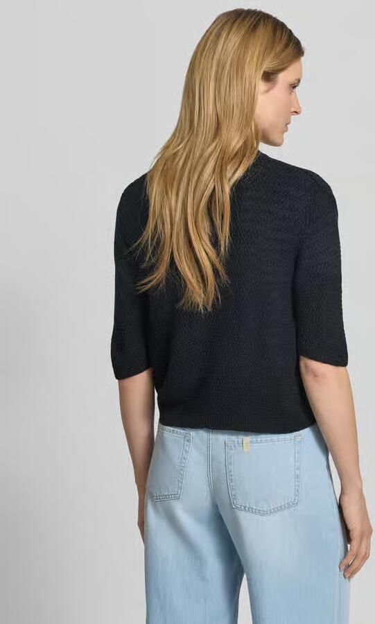 MORE & MORE Cardigan met V-hals en 3 4-mouw