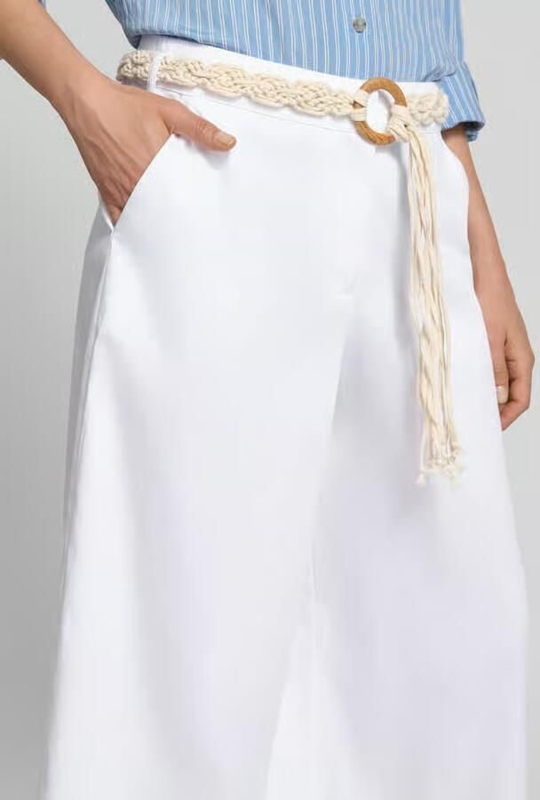 MORE & MORE Culotte met elastische band en riem - Foto 2
