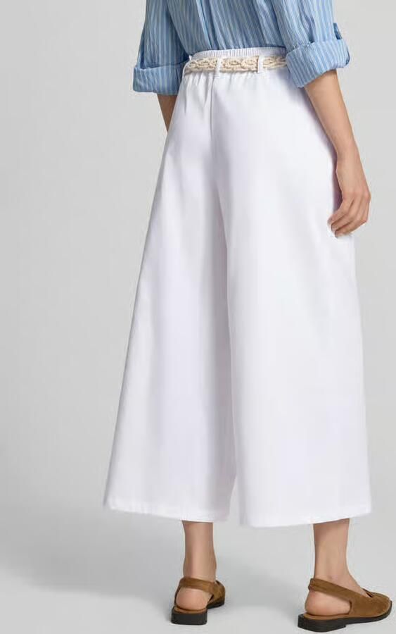 MORE & MORE Culotte met elastische band en riem