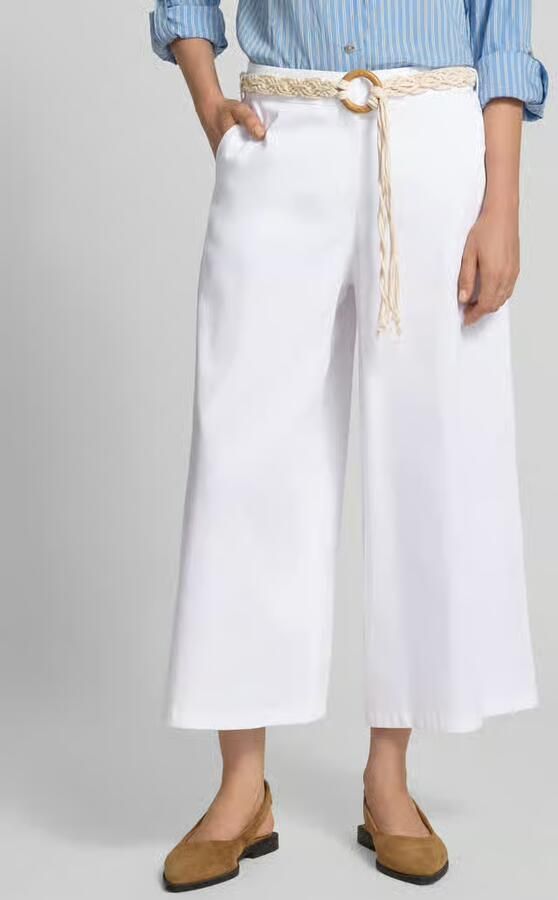 MORE & MORE Culotte met elastische band en riem - Foto 3
