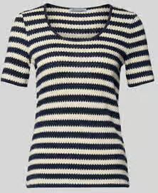 MORE & MORE gebreid shirt met ronde hals