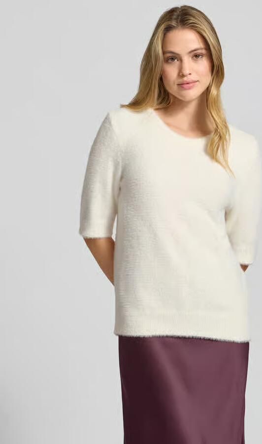 MORE & MORE Gebreid shirt met ronde hals - Foto 2