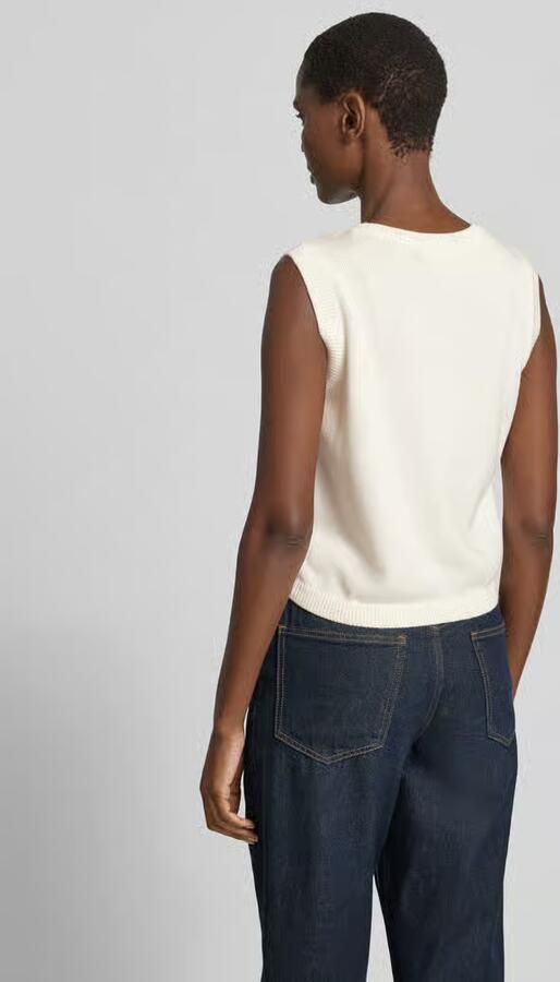 MORE & MORE gebreid shirt met ronde hals - Foto 3