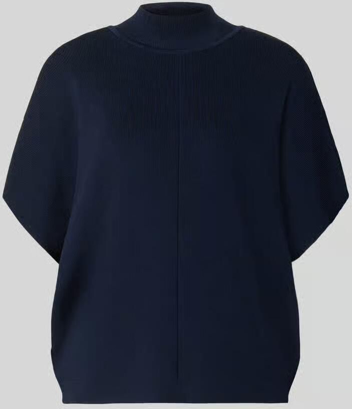 MORE & MORE Gebreid shirt van viscosemix met 3 4-mouw