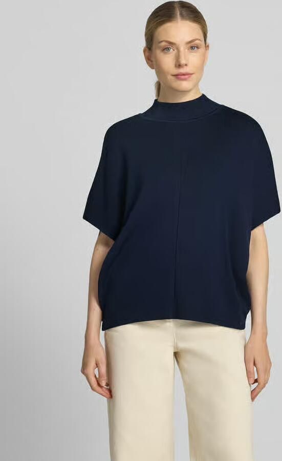MORE & MORE Gebreid shirt van viscosemix met 3 4-mouw - Foto 3
