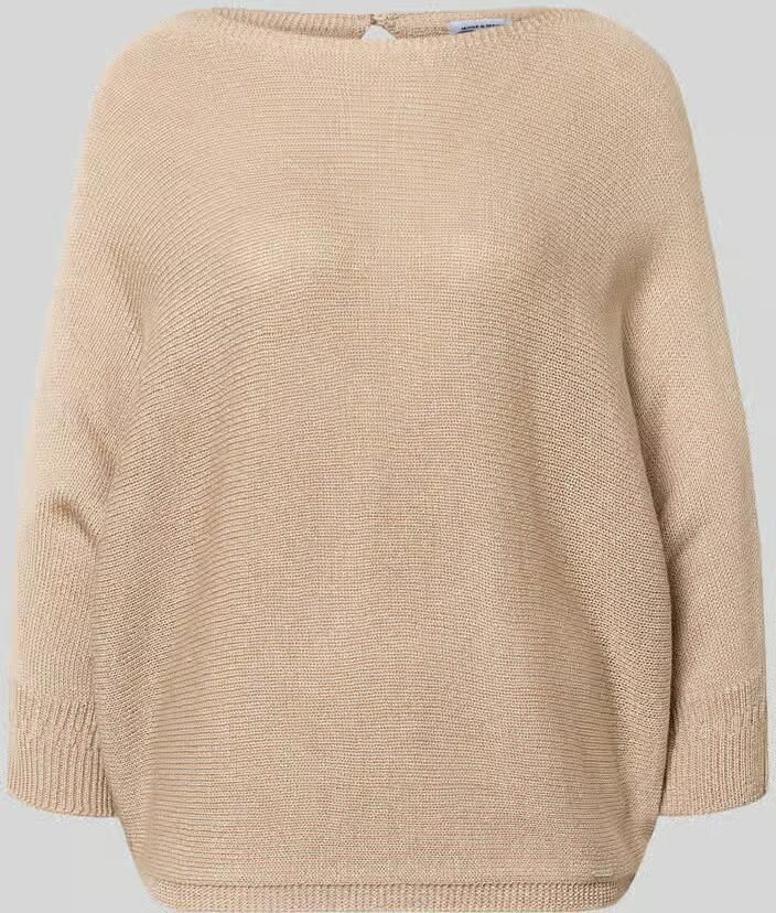 MORE & MORE Gebreide pullover met 3 4-mouw