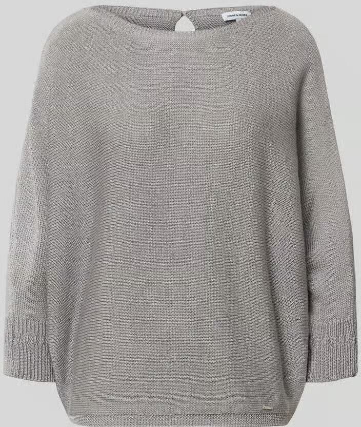 MORE & MORE Gebreide pullover met 3 4-mouw