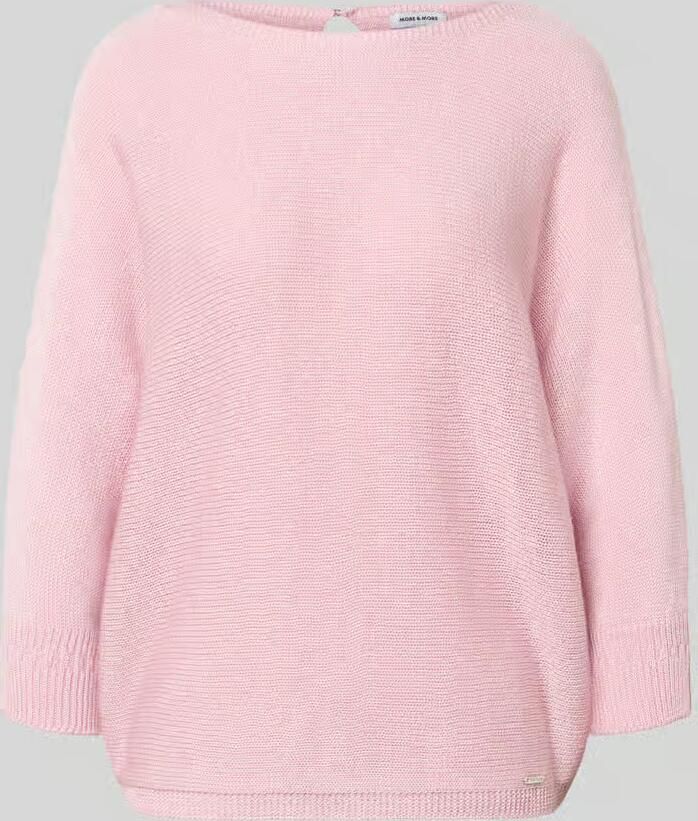 MORE & MORE Gebreide pullover met 3 4-mouwen - Foto 2