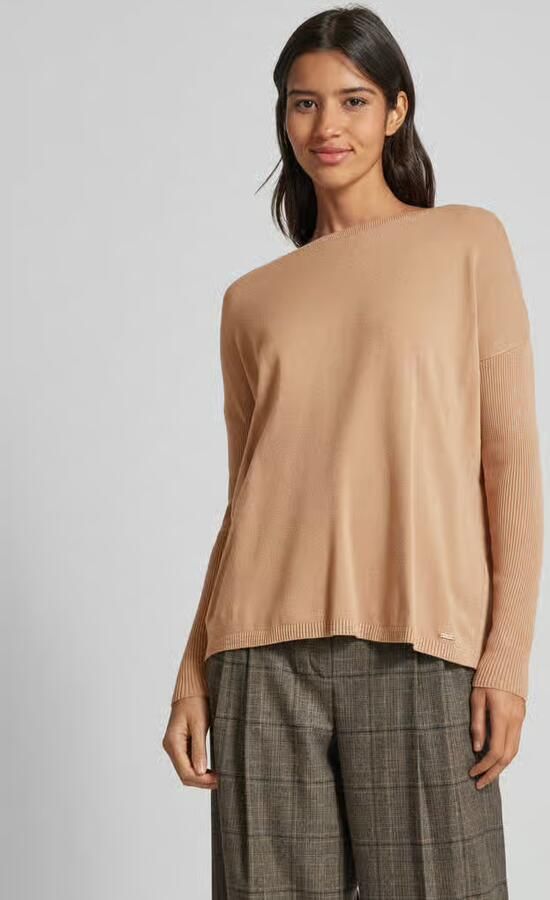 MORE & MORE Gebreide pullover met ribboorden - Foto 2