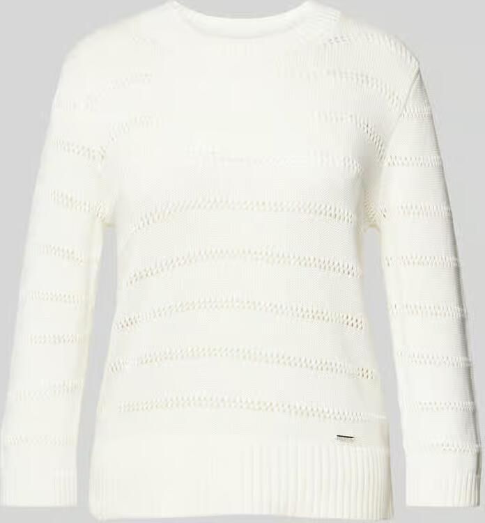 MORE & MORE Gebreide pullover met ronde hals - Foto 2