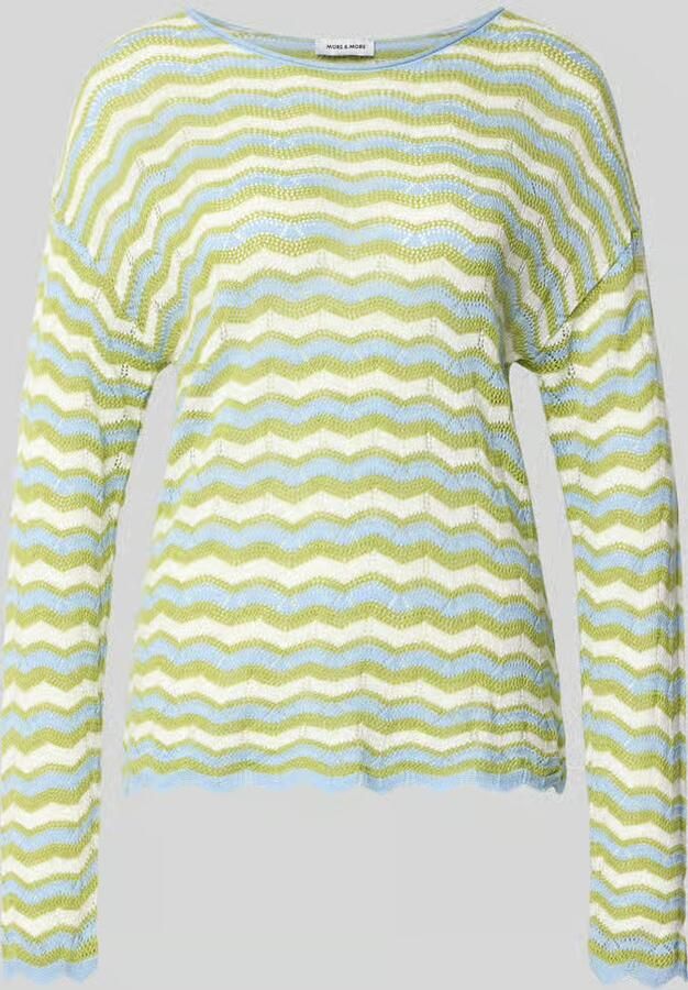 MORE & MORE gebreide pullover met ronde hals - Foto 2